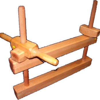 HOLZPRESSE ART. 1/15 - Spannweite 60 cm - aus Buchenholz