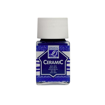 Couleur "CERAMIC" L&B - 50ml- art.051 Bleu Roi
