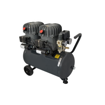 NOISELESS AIR COMPRESSOR MOD. 25/100 wheeled portable