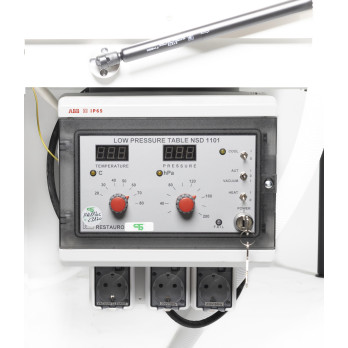 LOW PRESSURE TABLE MOD. NSD 1101 A dim. 100x200xh.85 cm.