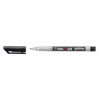 PERMANENT MARKER PENS “Write-4-all” WITH FINE LINE