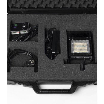 LAMPADA CTS ART LUX 100LW NEW a 98 LED 5000°K e 8 LED U.V.