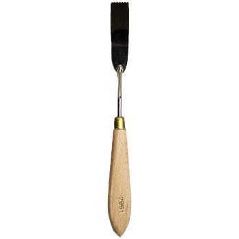SPATULA ART. 7655 MAIMERI Fig.30 (2951), with acacia woodhandle