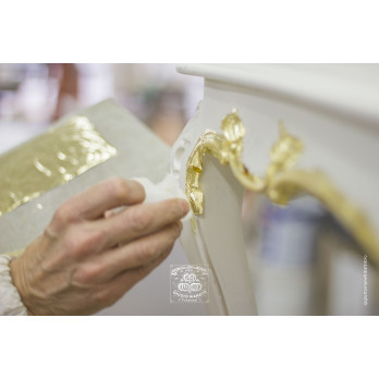 Blattfalschgold dim. 16x16 cm ( Pack.500 Blatt)