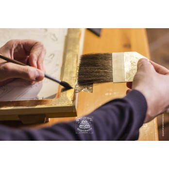 ORO VERO 22K (917/1000) dim.10x10cm (conf. 25 fogli)