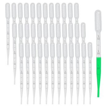 PIPETA CUENTAGOTAS GRADUADA DE 3 ML (PAQUETE DE 100 UDS)