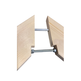 TELAIO FINALE IN LEGNO Sezione 9,8 cm - Spessore 3,2 cm