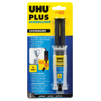 UHU PLUS 5 MINUTEN (Packung 15+15 ml) Schnellfest