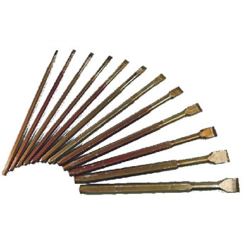 CHISEL WITH END IN TUNGSTEN CARBIDE diam. 10 mm