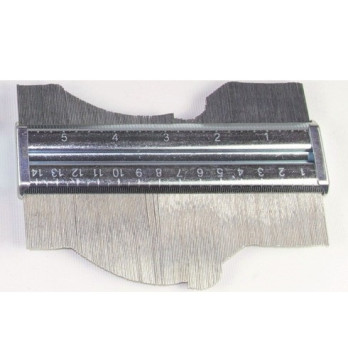 CONTOUR GAUGE ART. 001 - 150 mm long - 85 mm depth