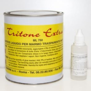 SINTOLIT TRASPARENTE SOLIDO VERTICALE (conf. 750 ml) completo di indurente