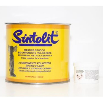 VERTICAL STRAW YELLOW SOLID SINTOLIT (pack size 750 ml) complete of hardener
