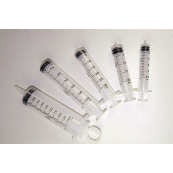 Seringue plastique 60cc