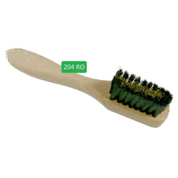 BRUSH ART. 204 RO with mixed black/brass bristles - lenght 165 mm