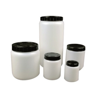 Pot rond PEHD  120cc