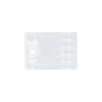 MISCHPALETTE ART. 2179 AUS LACLIERTEM METALL  RECHTECKIG, dim. 35x25 cm