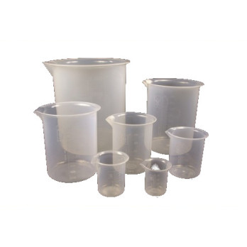 Beker gradué en polyéthylène 5000ml-art. 812-Dim. à¸ 190xh.230 mm